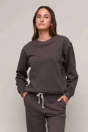 Vintage Pullover Boyfriend Cotton Sweatshirt