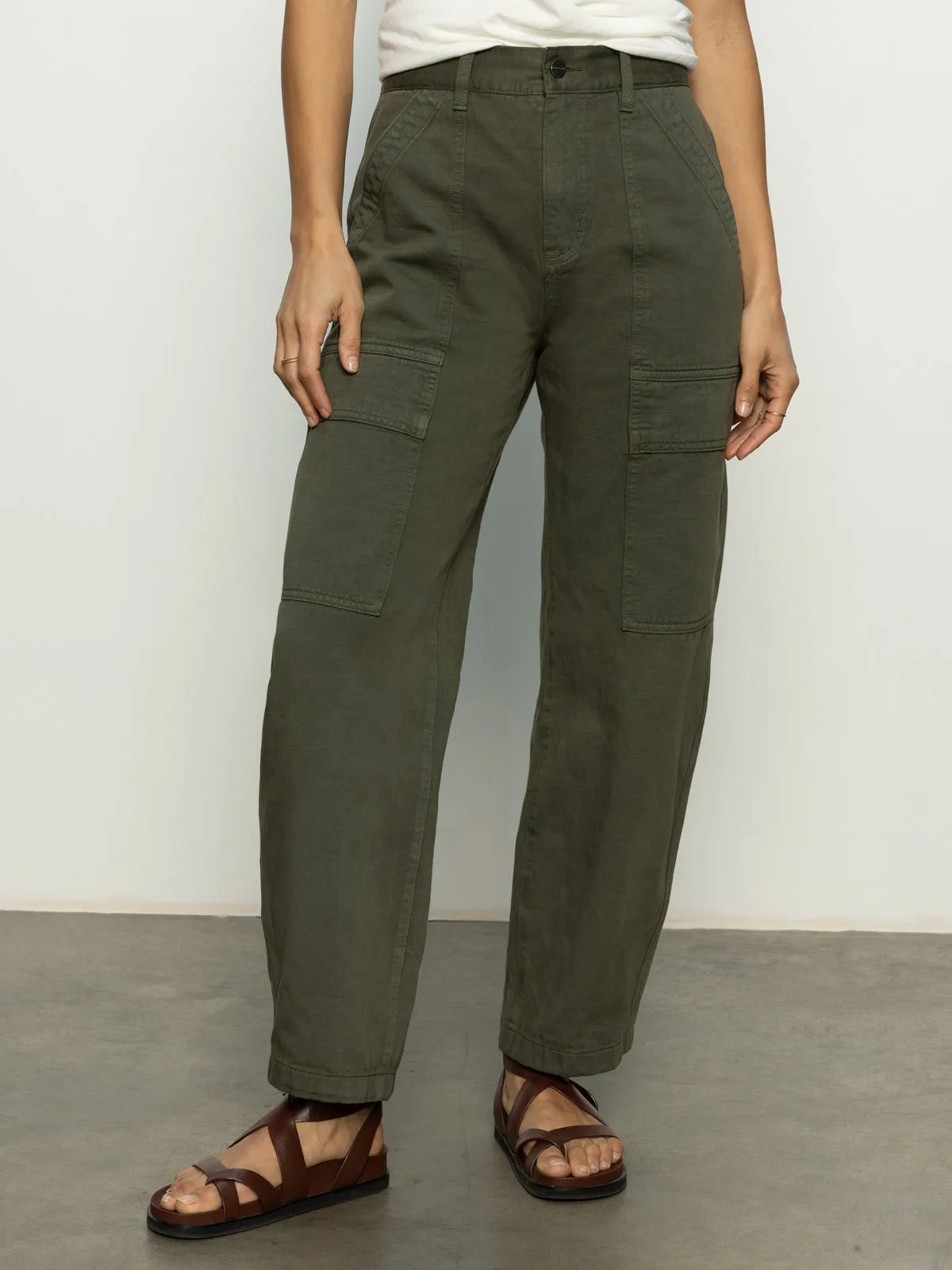 Boyfriend Utility Pant Kalamata Base Layer