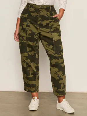 Machine washable All Season Boyfriend Utility Pant Rambler Camo Extended Sizing