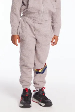 Boys Heather Grey Lounge Pant with Pocket