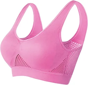 Breathable Anti-Sagging BraHigh Impact Moisture Wicking Sports BrasLightweight Breathable Yoga Exercise Bras