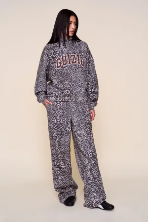 Drawstring Fleece Pant BreathableMaterial TaperedLeg