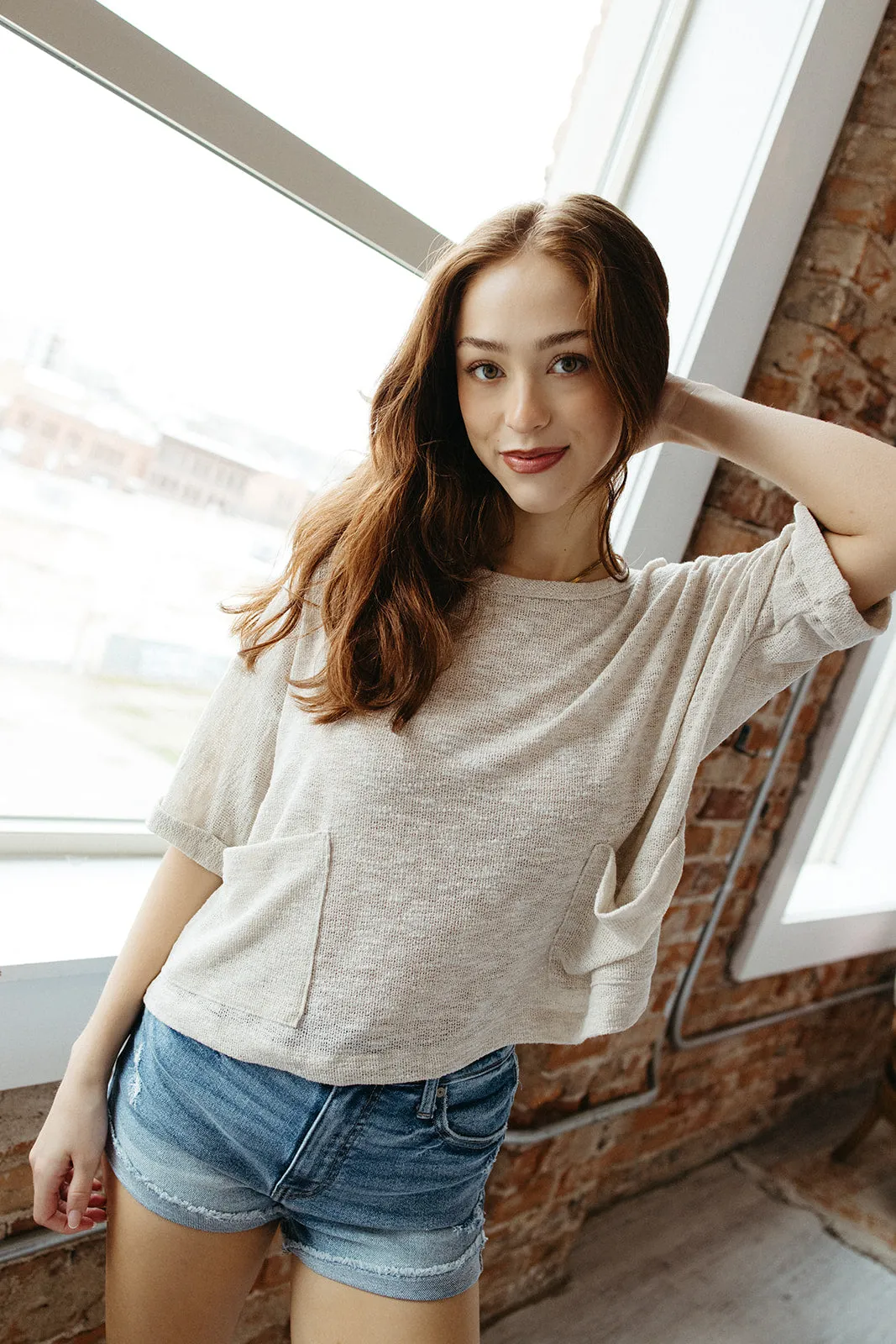 Pocket Full of Chill Top Quick-Dry Fabric