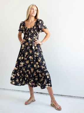 Smart and Chic Bree Floral Maxi