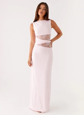 Karma Maxi Dress - Pink Shine Moment Easy Elegance