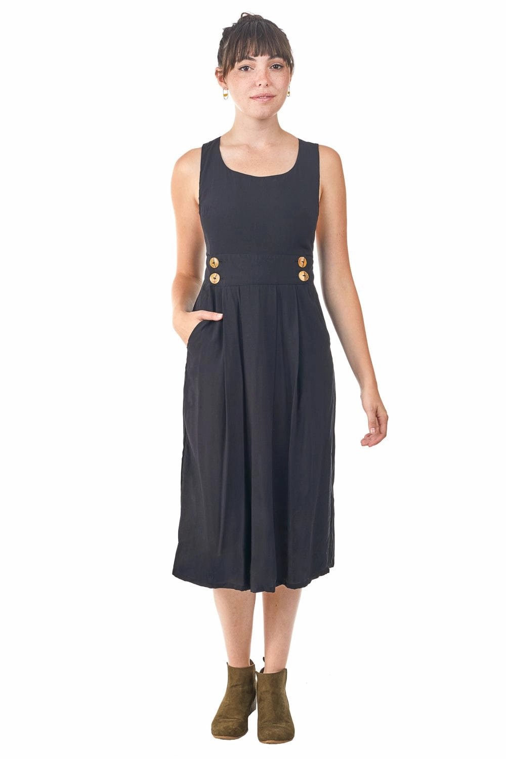 Brigid Jumper in Black Timeless Shape