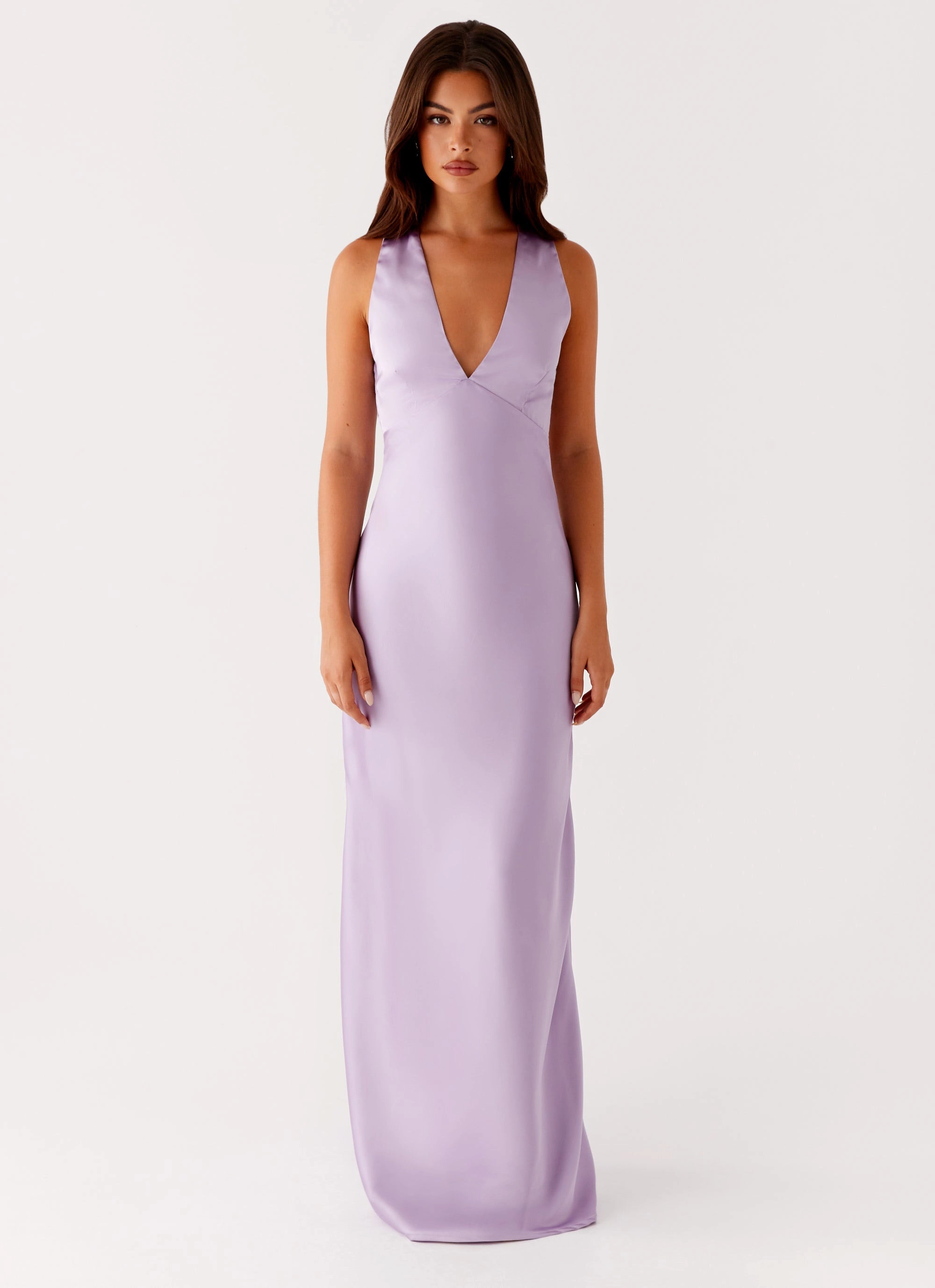 Brody Maxi Dress - Lilac Eye Appeal
