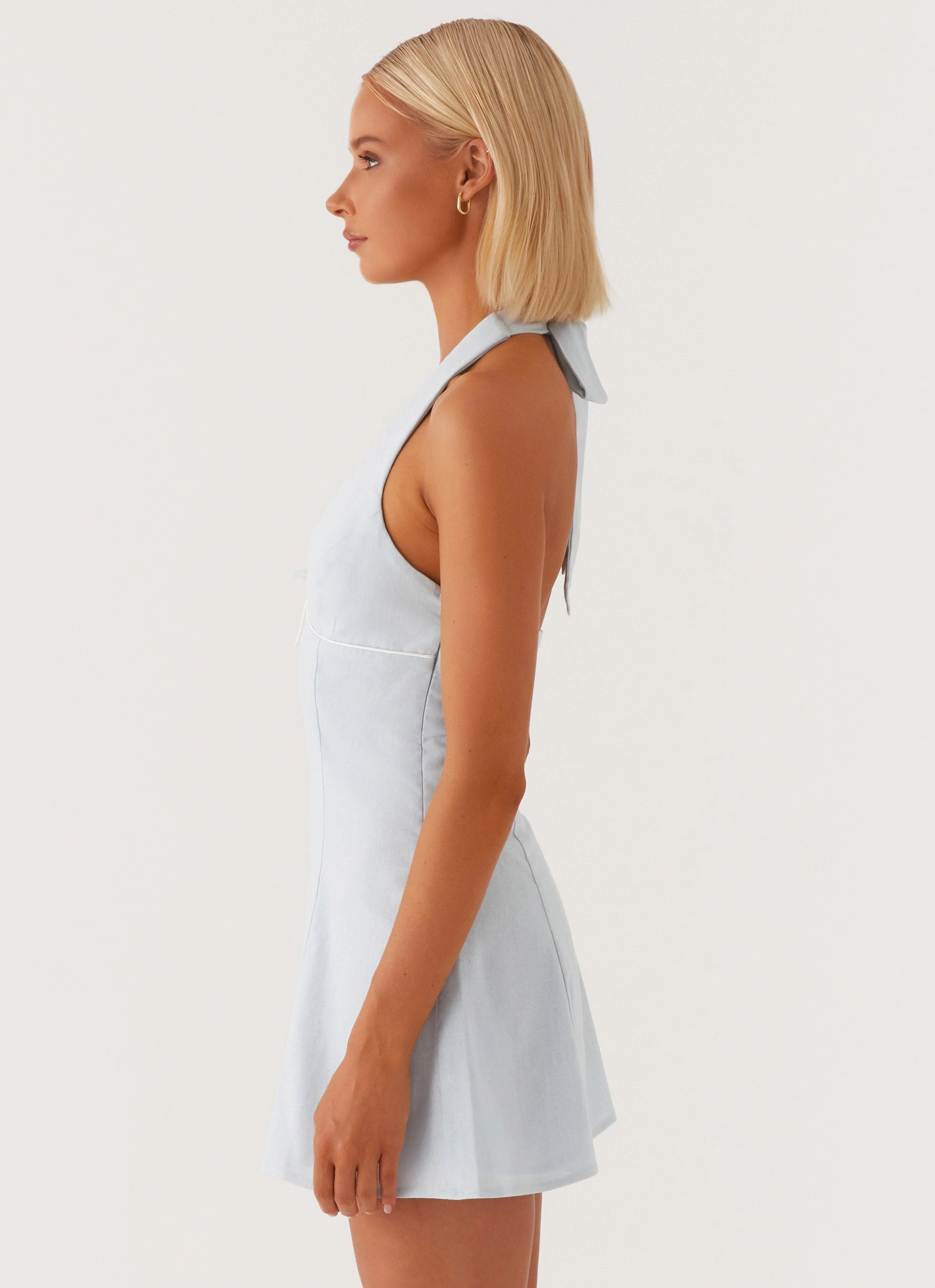 Bronte Mini Dress - Blue Comfort Mood