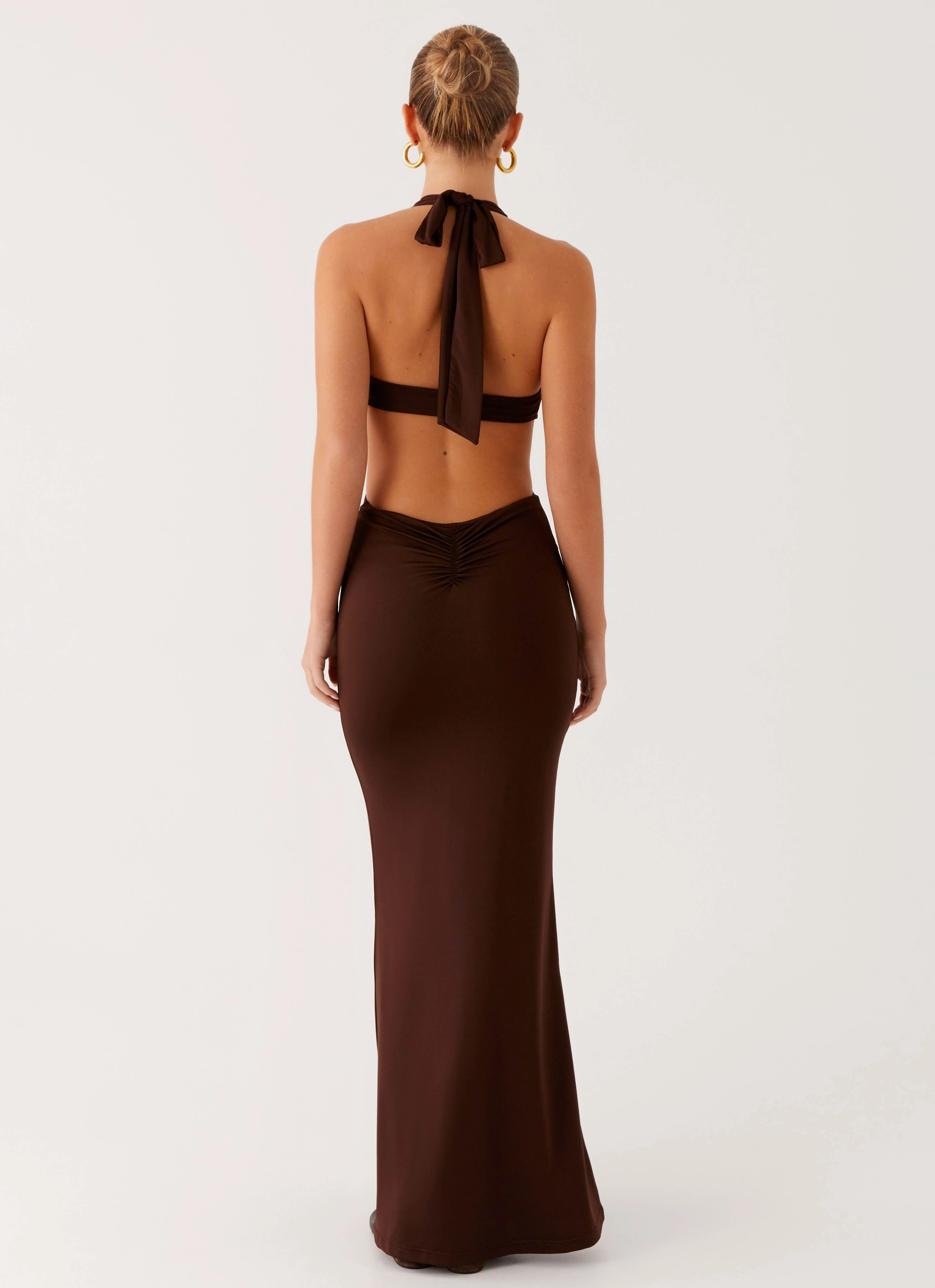 Shawnie Maxi Dress - Chocolate Versatile Layering