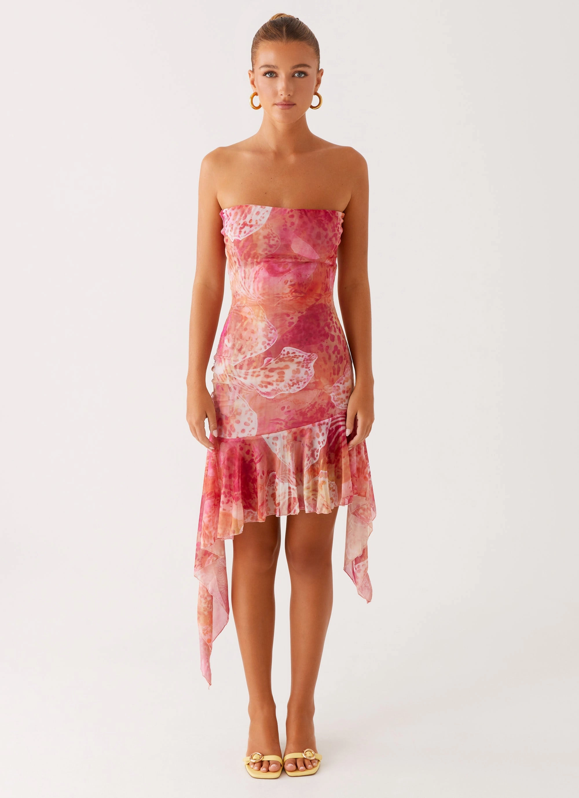 Chic Appeal Brooks Mini Dress - Flamingo Fling