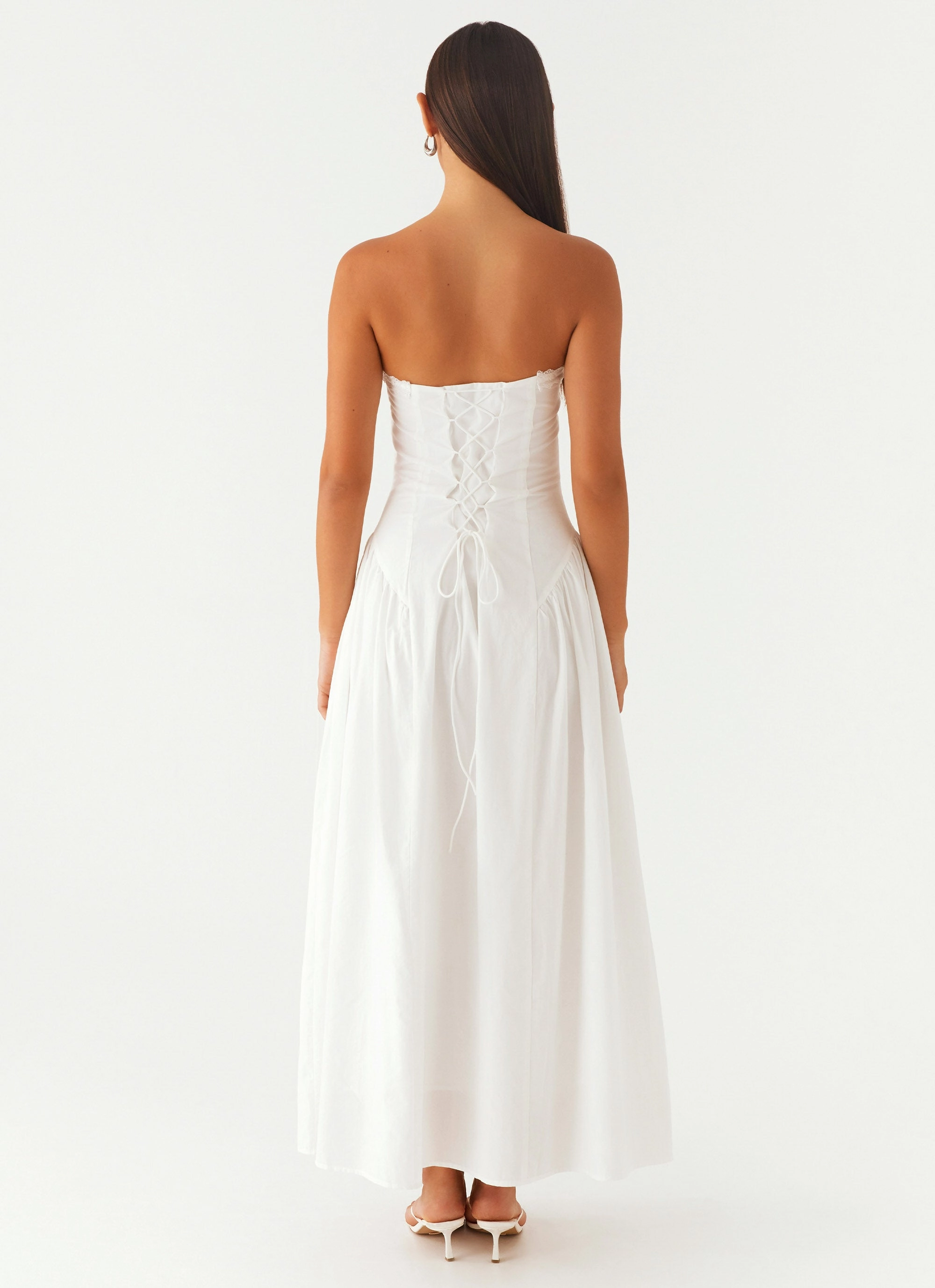 Burleigh Maxi Dress - Ivory Subtle Touch