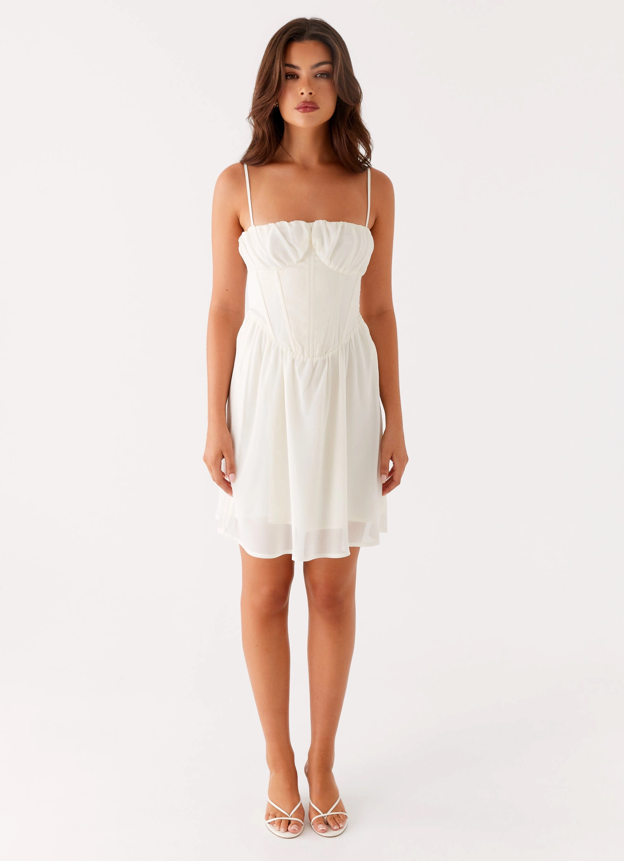 Easy Motion Harmony Mini Dress - Ivory