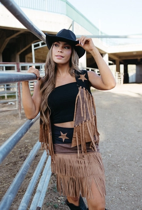 Foldable Design Gentle Wear Yee To The Haw Skirt