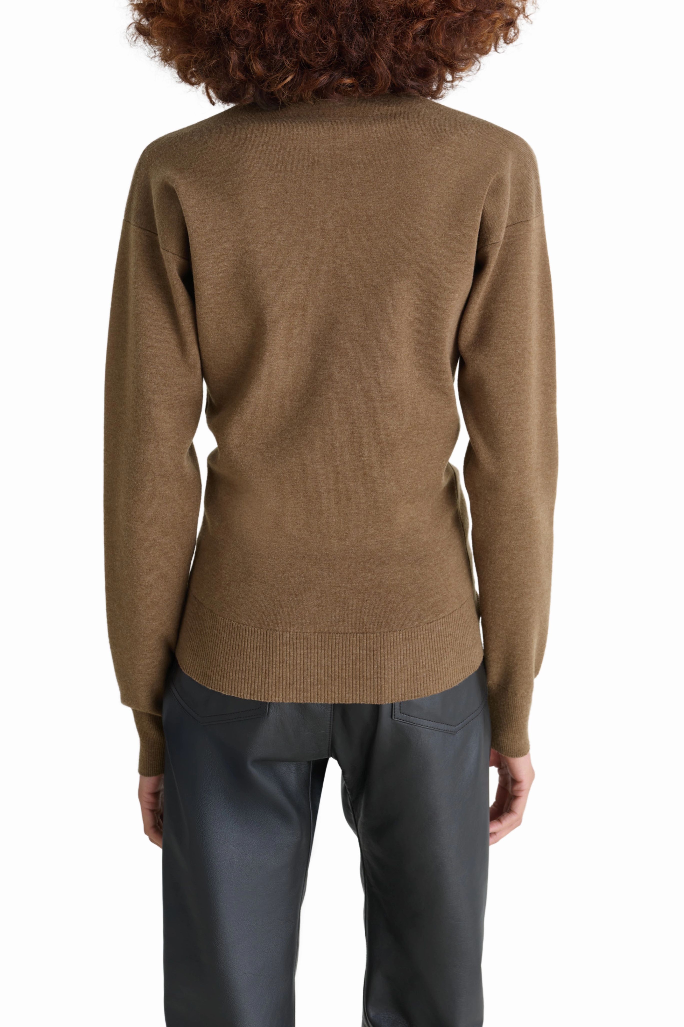 Buttoned Fitted Cardigan HeatTrapping Fibers Moisture Management System