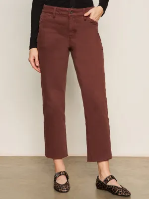 Smart Comfort Cadence 90's Straight Crop Jean Chicory