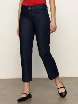 AntibacterialCoating Air Comfort Cadence 90'S Straight Crop Jeans Plot Twist