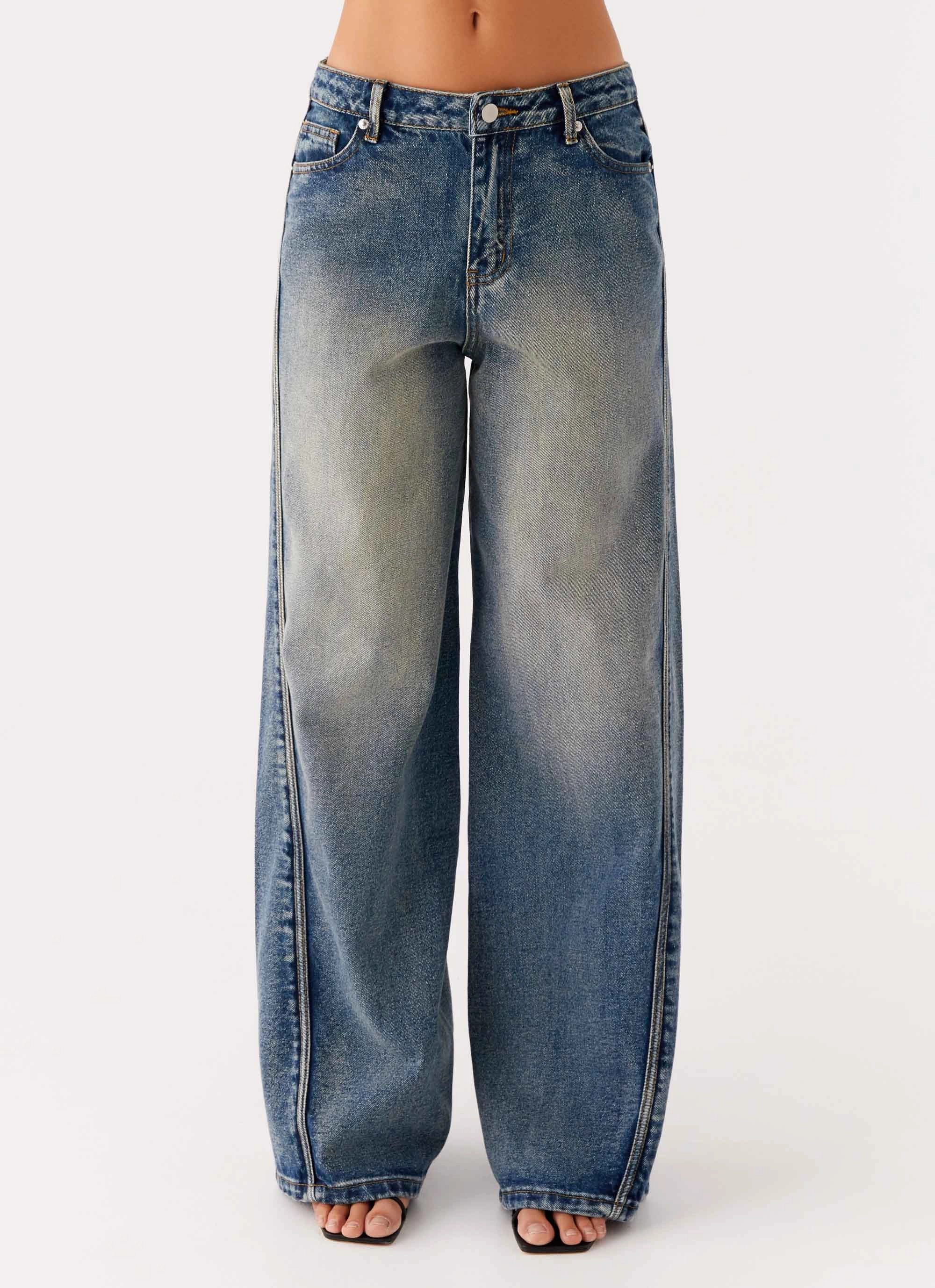 Calico Denim Jeans - Indigo Perfect Waistband