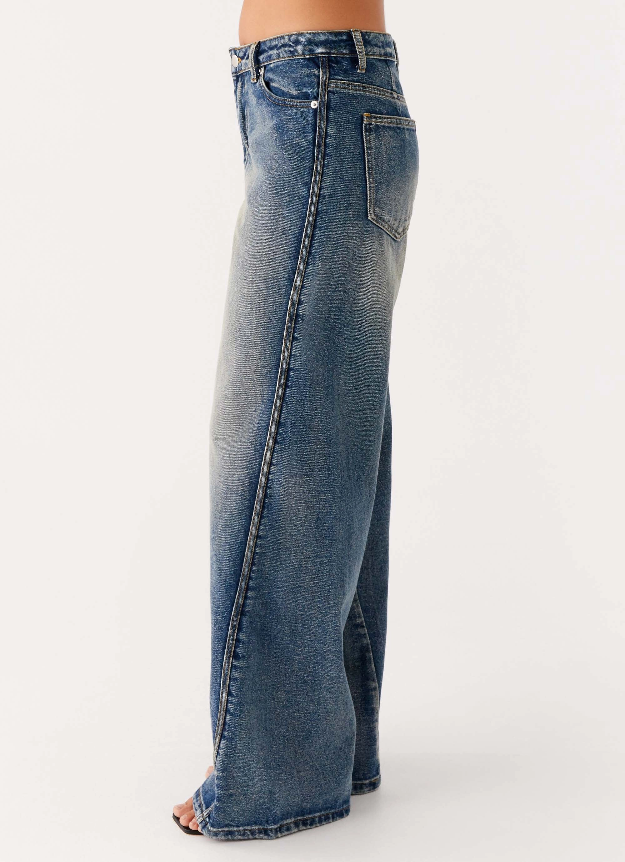 Calico Denim Jeans - Indigo Versatile Everyday Wear Casual Days