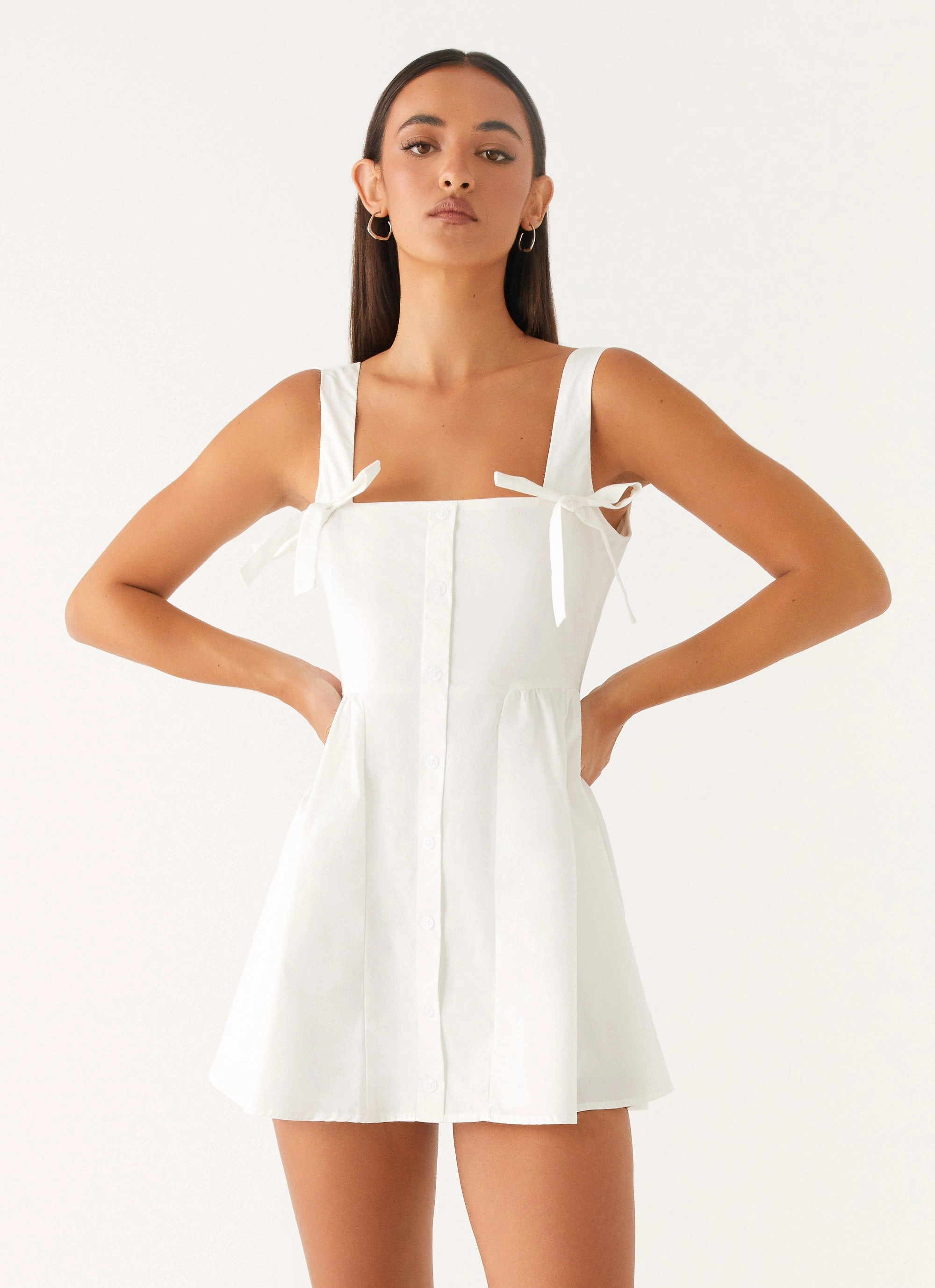 Unconditional Mini Dress - White Statement Fashion
