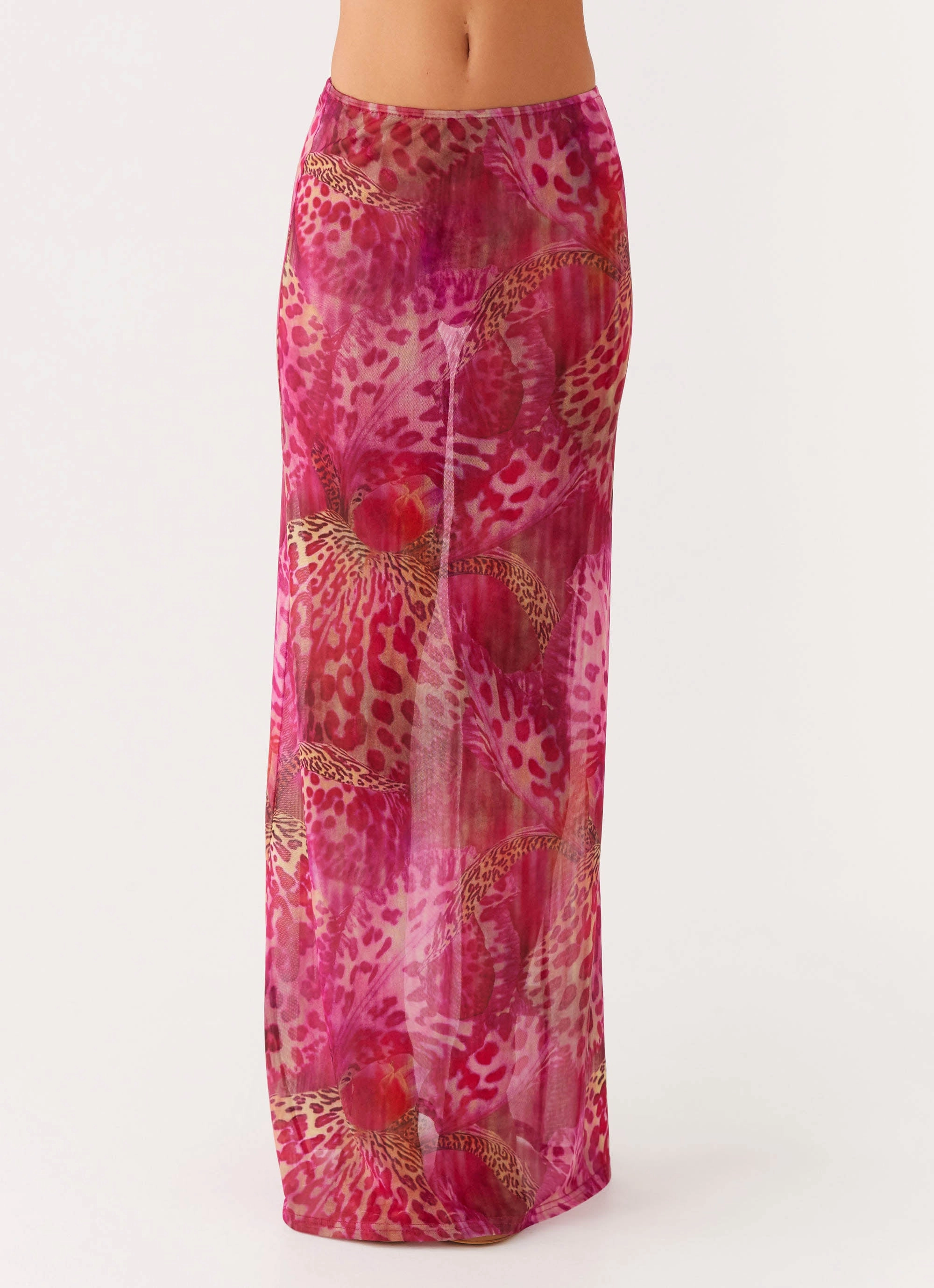 Camellia Maxi Skirt - Lavender Lagoon Future Fashion Celebrity Style