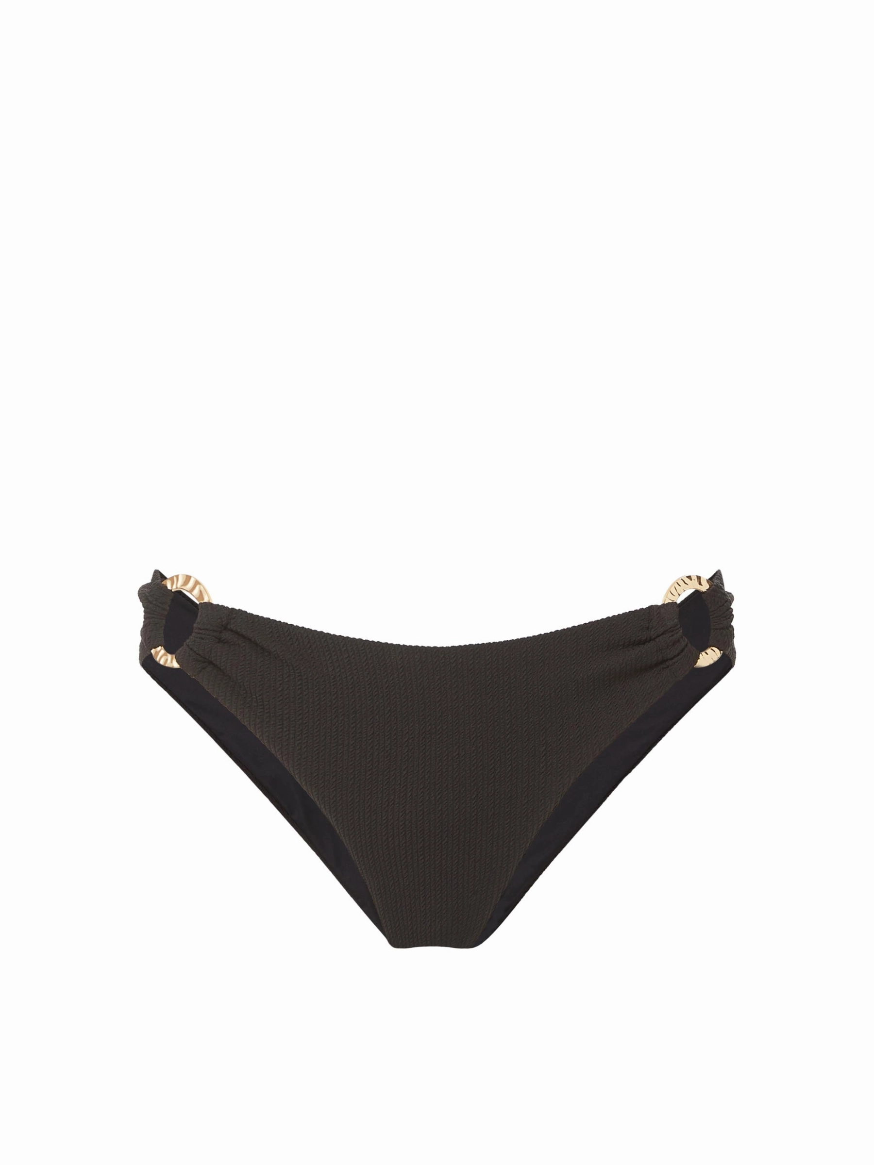 Beach Escape Camilla Ring Bottom In Black Texture
