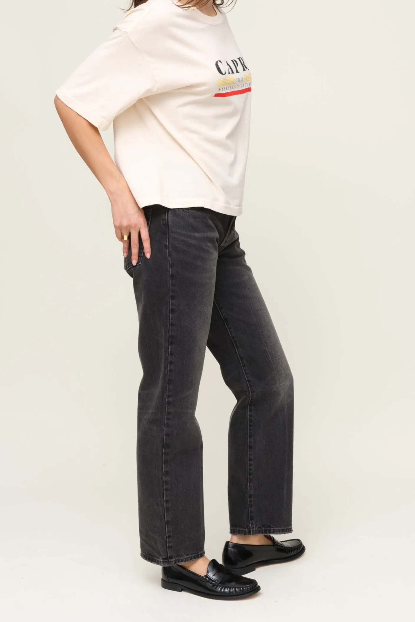 OdorResistant Capri Boyfriend Tee