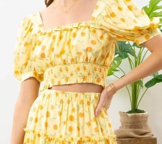 QuickDryConstruction Citrus Blouse