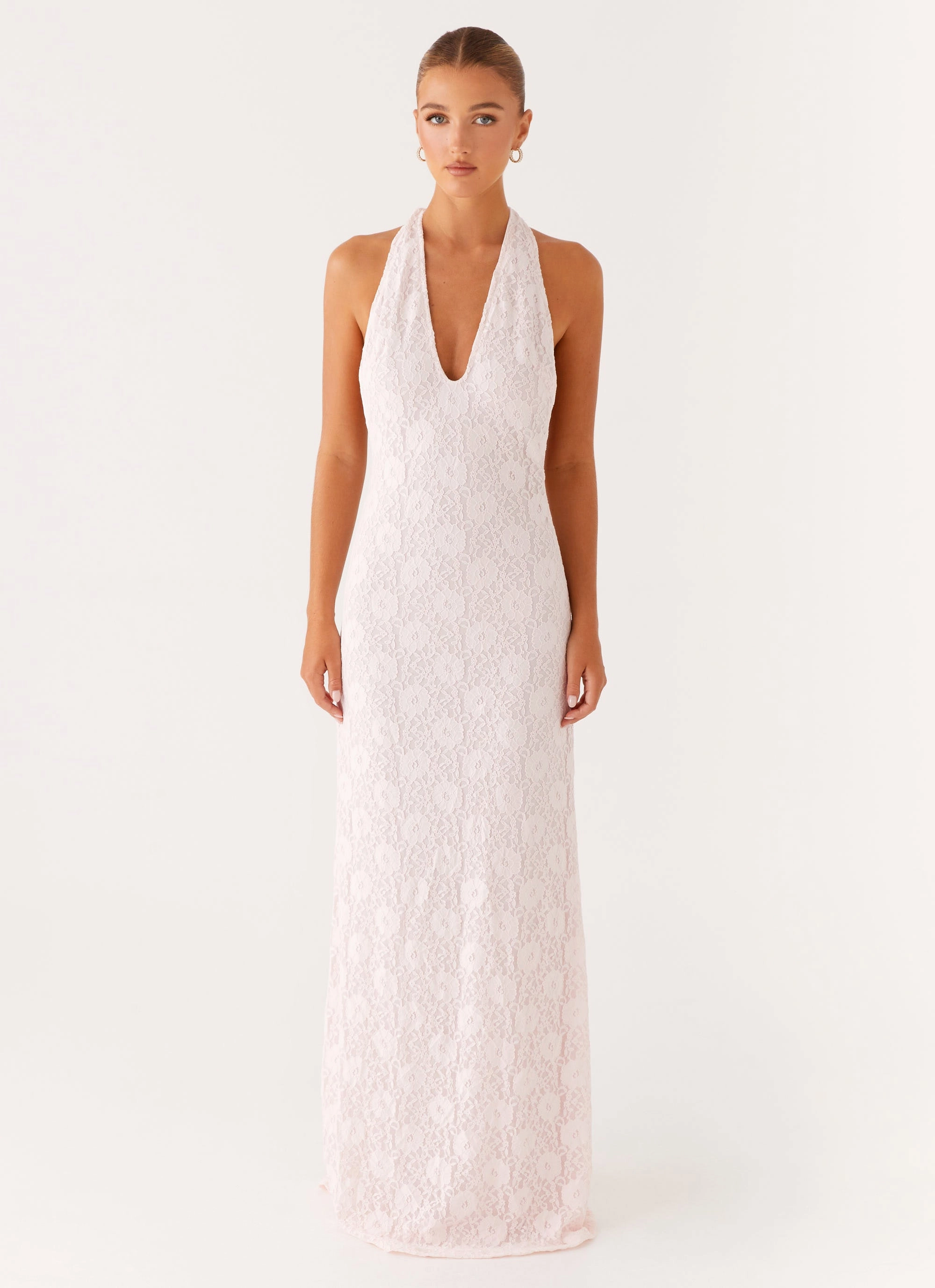 Feminine Structure Carly Maxi Dress - Pink