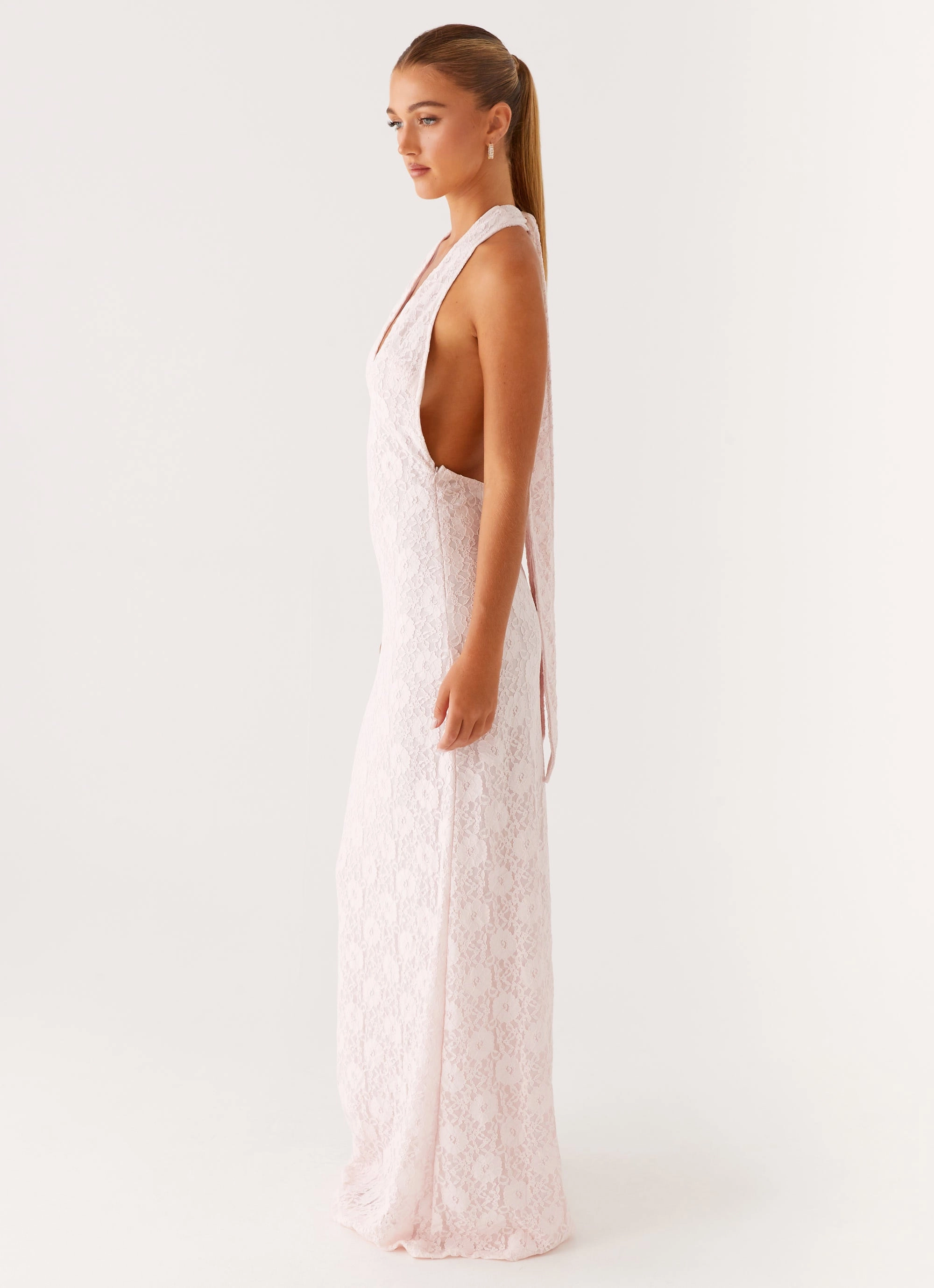 Sophisticated cocktail dress Carly Maxi Dress - Pink
