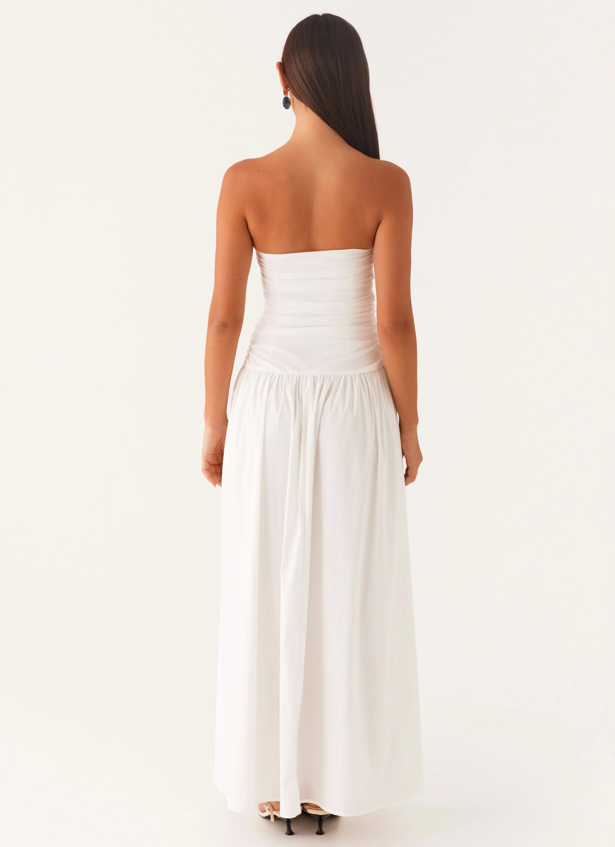 Carmel Maxi Dress - White Effortless Piece