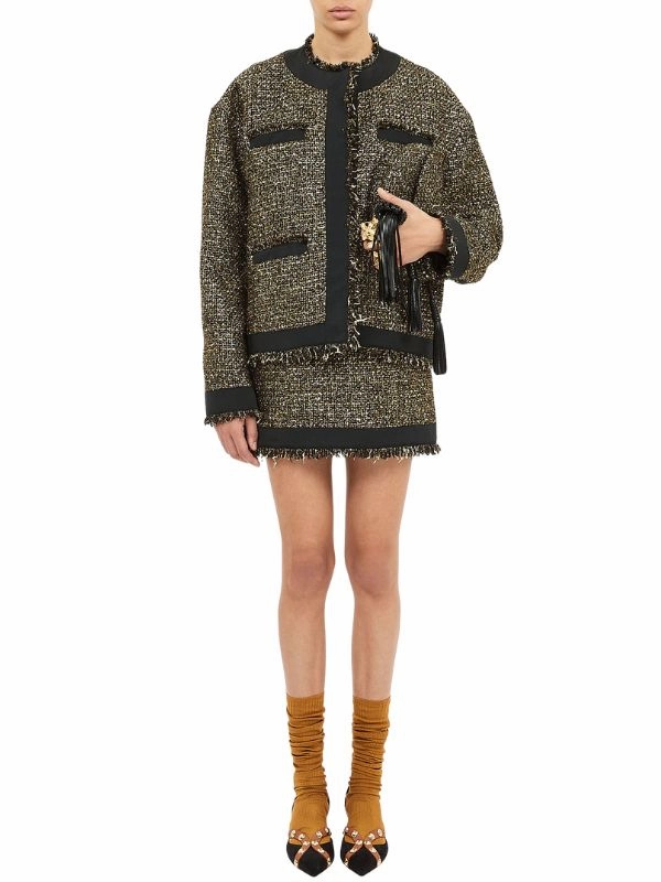 Assignment Urban Commute Carmella Tweed Coat in Tapestry