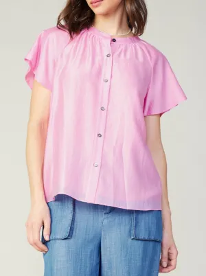 Breathable mesh lining Carrie Top Pink