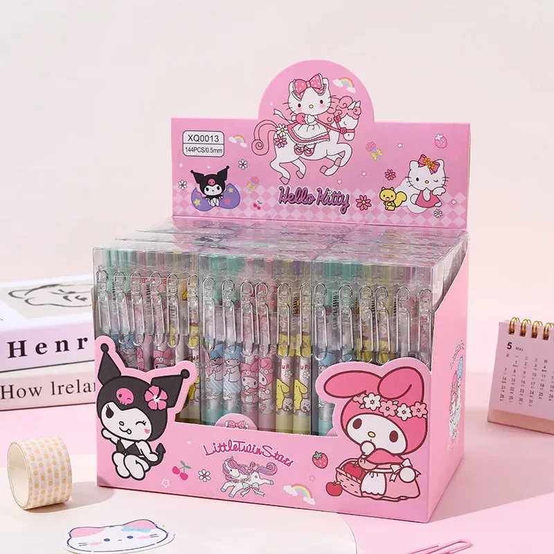 Cartoon Black Ink Gel Pens KI407