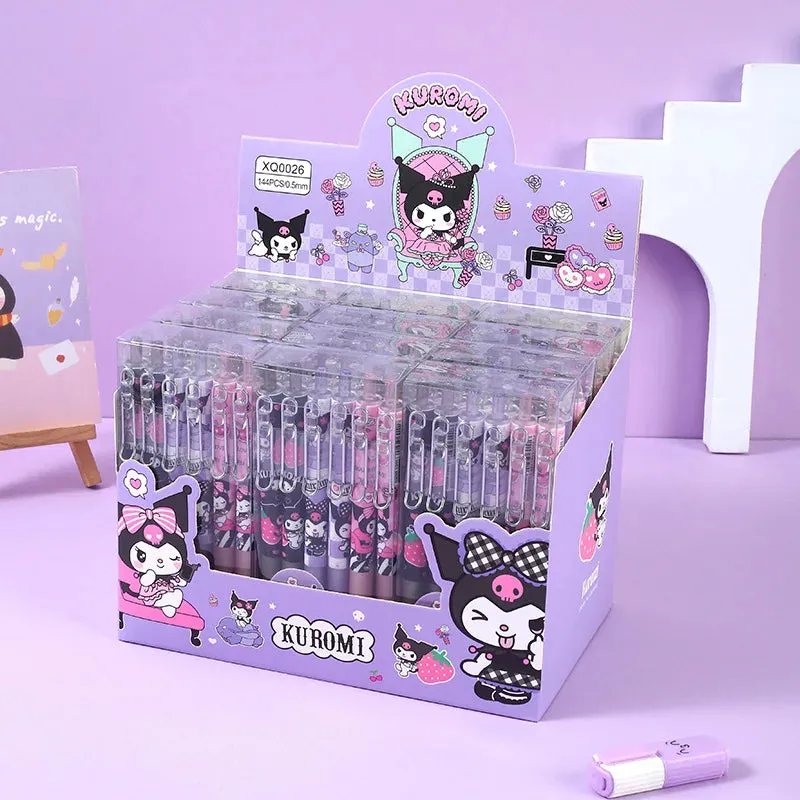 Cartoon Black Ink Gel Pens KI407