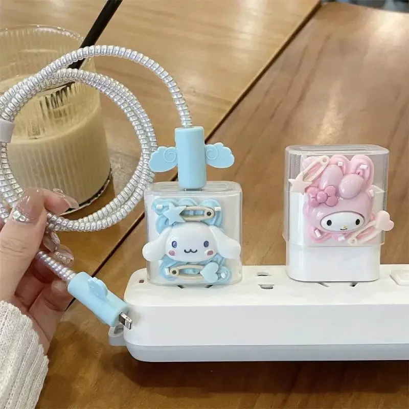 Cartoon Charger Protector Cases KI285