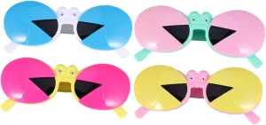 Cartoon Crab Shape Kids Sunglasses Blue Light Glasses Beach Party Uv Blocking Photo Props for Kids Random Style