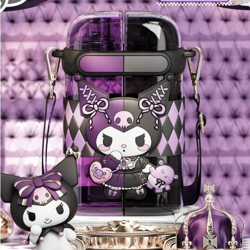 Cartoon Double Drinking Bottle 640ml KI427