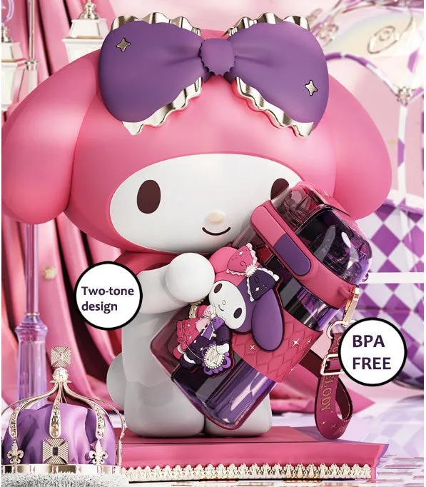 Cartoon Double Drinking Bottle 640ml KI427