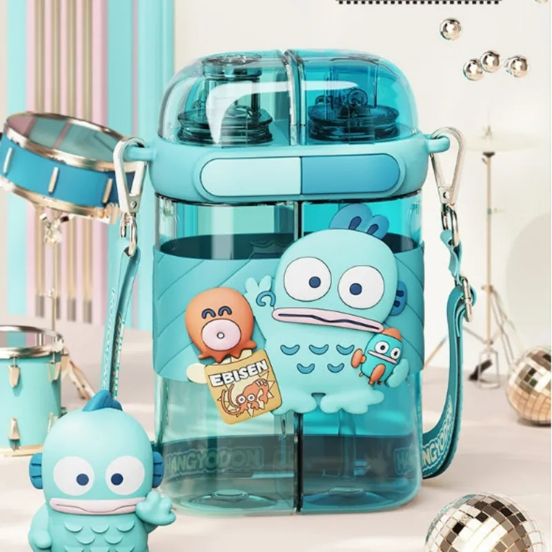 Cartoon Double Drinking Bottle 640ml KI427