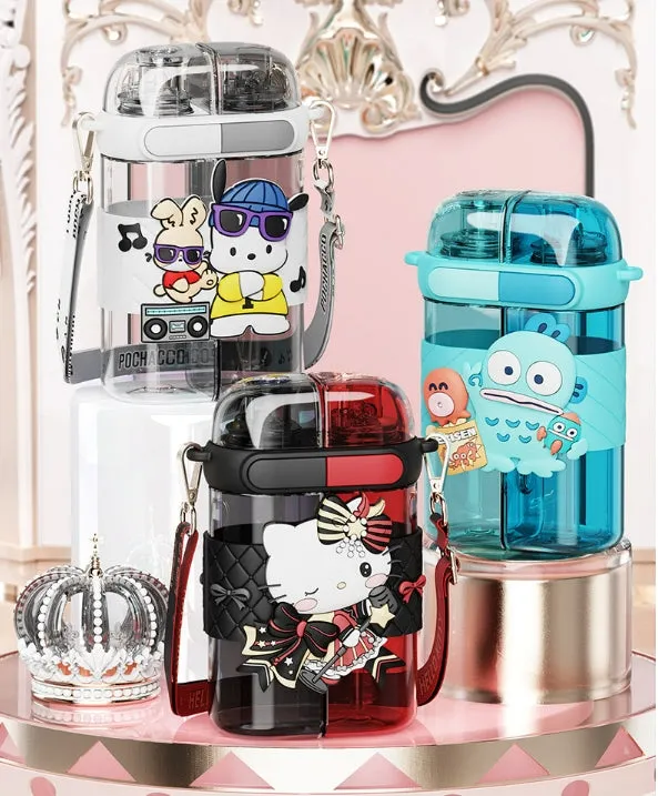 Cartoon Double Drinking Bottle 640ml KI427