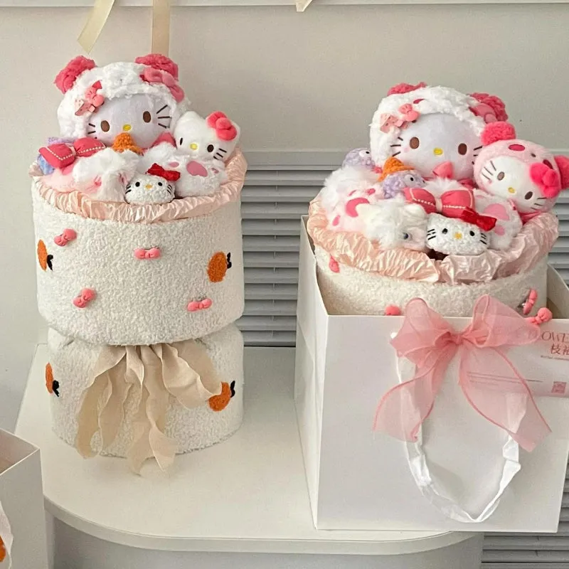 Cartoon Kitty Doll Bouquet KI441