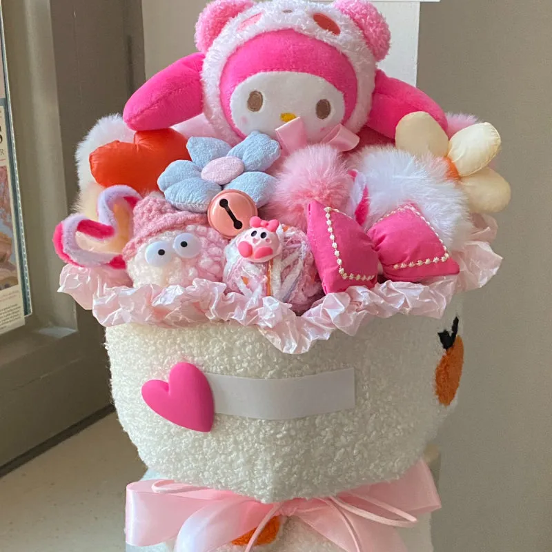 Cartoon Kitty Doll Bouquet KI441