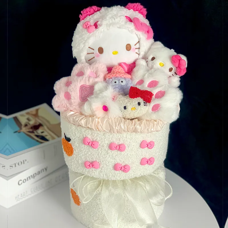 Cartoon Kitty Doll Bouquet KI441