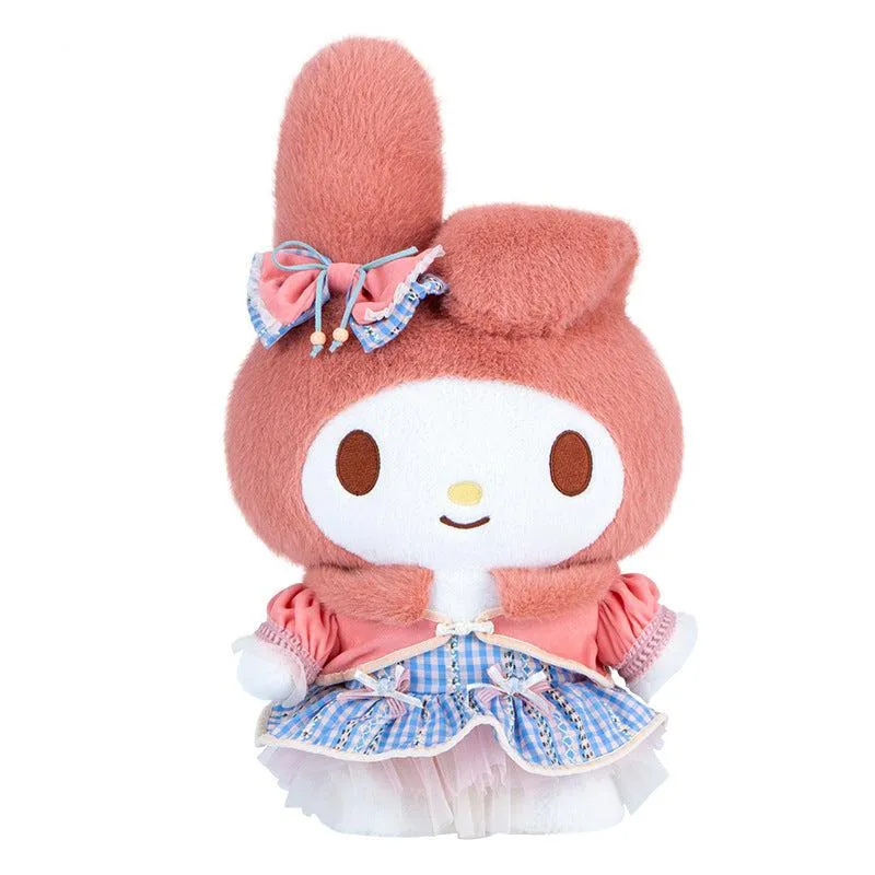 Cartoon Lolita Bow Standing Plush Doll 11 inch SK564