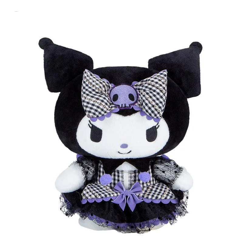 Cartoon Lolita Bow Standing Plush Doll 11 inch SK564