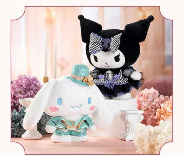 Cartoon Lolita Bow Standing Plush Doll 11 inch SK564