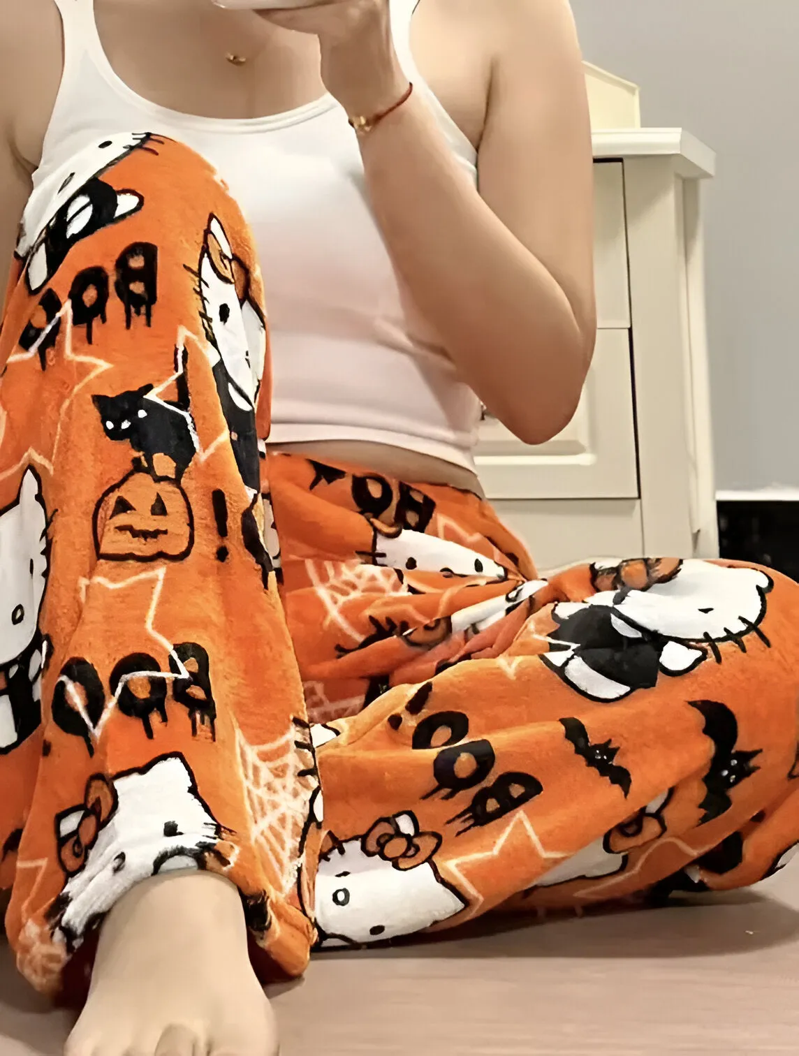 Cartoon Printed Design Pajamas