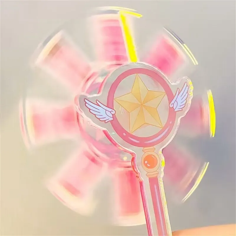 Cartoon Sakura Magic Stick Keychain LY4188