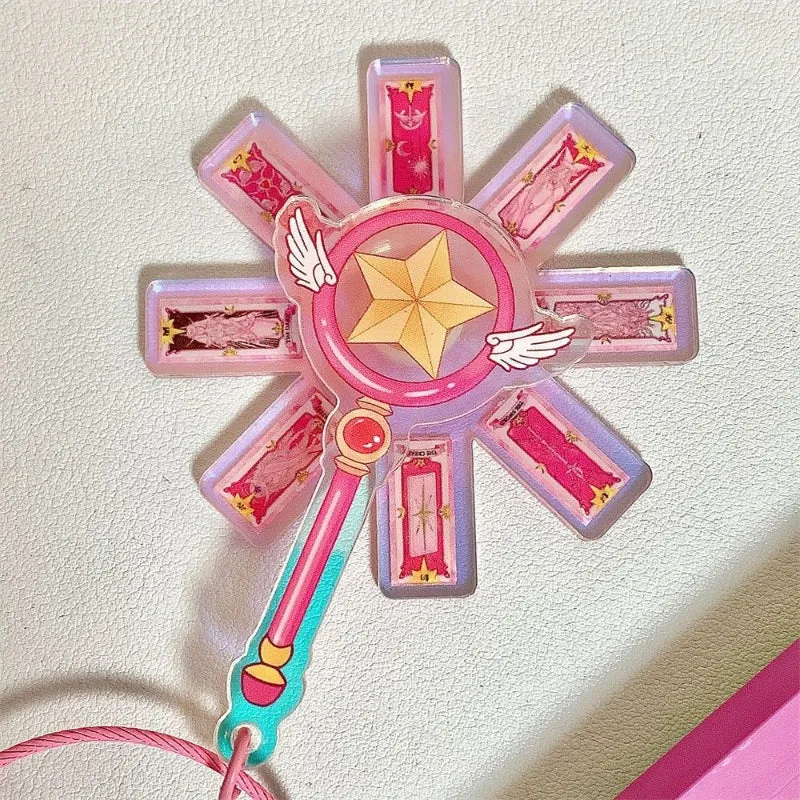 Cartoon Sakura Magic Stick Keychain LY4188