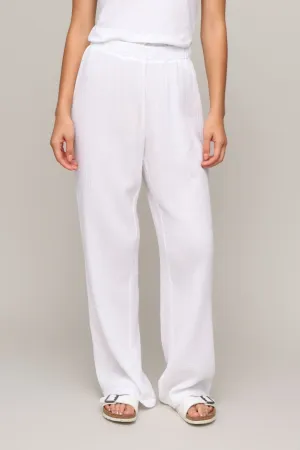 Form Fitting Cassidy Gauze Full Length Pant